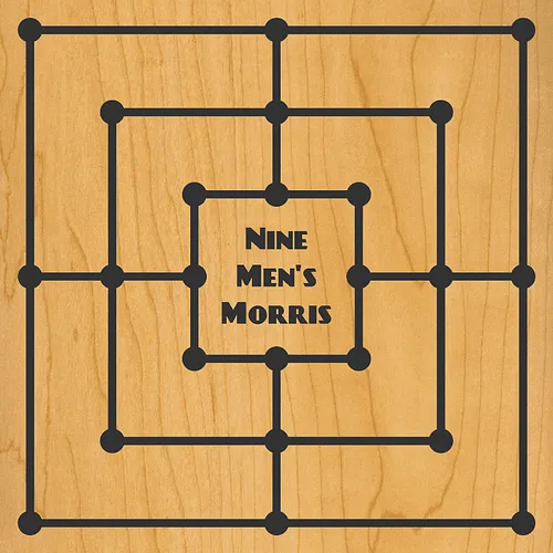 Nine Men's Morris - Board & Bean - Chesterfield's Board Game Cafe