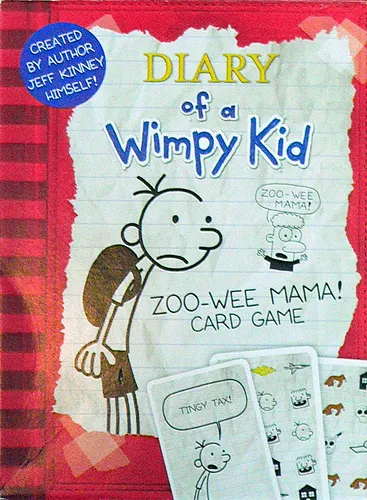 Diary of a Wimpy Kid: Zoo-Wee Mama Card Game - Board &amp; Bean - Chesterfield's Board Game Cafe