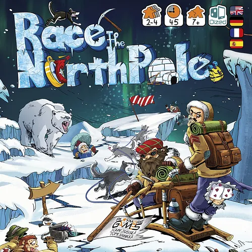 Race to the North Pole - Board & Bean - Chesterfield's Board Game Cafe